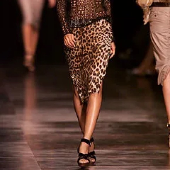 Authentic Y2K Vintage YSL Yves Saint Laurent by Tom Ford heels 37 Platform Heels - Picture 2 of 6